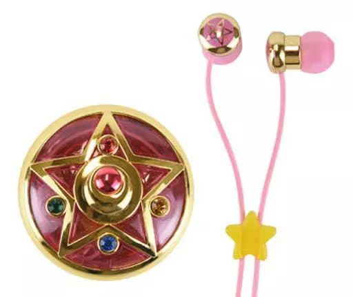 Crystal Star Compact Earphones 2 in a compact case 