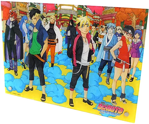 雑貨　集合 特製アクリルボード 「BORUTO-ボルト- NARUTO NEXT GENERATIONS」 Vジャンプ 2021年7月号 BORUTO祝連載5周年!!スペシャルグッズ 抽選プレゼント 当選品 Special Acrylic Board 