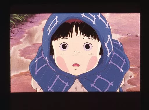 コマフィルム 節子(頭巾/目開け/顔アップ) フィルム入場券 「火垂るの