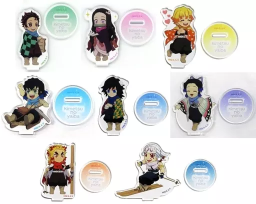 鬼滅の刃　ジャンプフェスタ　アクリルマスコット 雑貨 全8種セット 「鬼滅の刃 ランダムアクリルマスコット」 | 雑貨