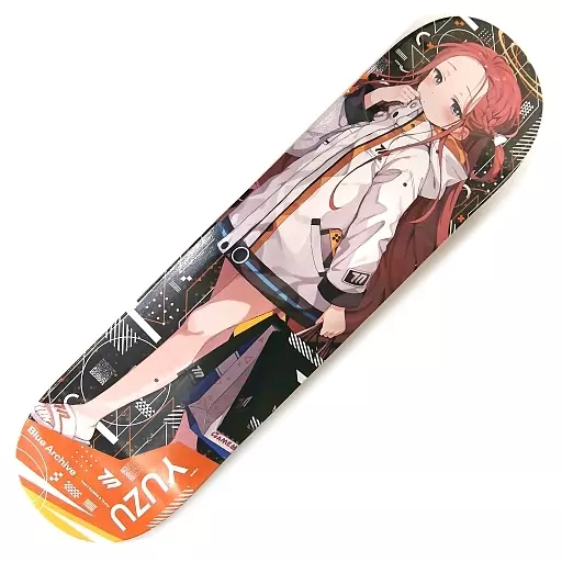 雑貨　花岡ユズ スケートデッキ 描き下ろしver. 「ブルーアーカイブ 1st ANNIVERSARY FAIR. in アニメイト」 受注生産限定 Miscellaneous goods Hanaoka Yuzu Skate Deck drawing ver