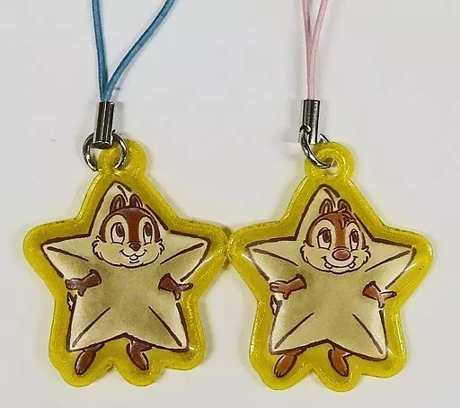 雑貨 チップ＆デール ストラップ(クッキー) 「ディズニー 七夕