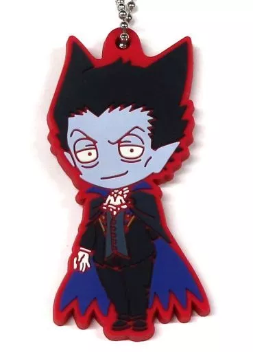 吸血鬼すぐ死ぬねんどろいどプラス　ラバー　キーホルダー ねんどろいど ドラルク&ジョン