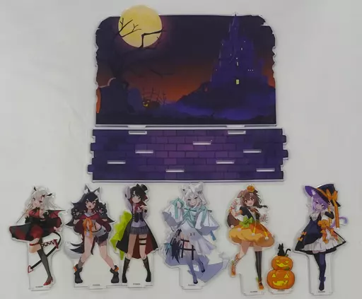 ホロライブ アクリルスタンドOKFAMS ハロウィンコラボ 記念 OKFAMSハロウィンコラボ記念グッズアクリルスタンド - メルカリ