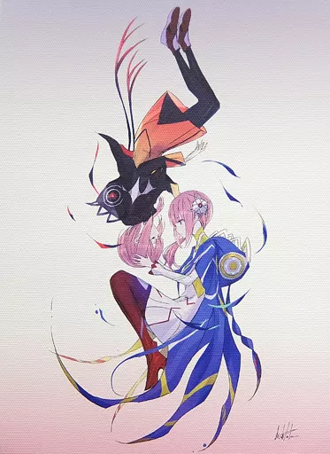 雑貨 [単品] 花譜 ミニキャンバスアートfrom PALOW. 「バーチャル