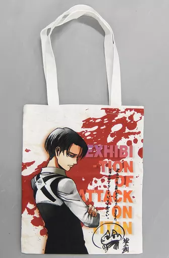 進撃の巨人 リヴァイ アクスタ 缶バッジ トートバッグ アニスタ　未開封 進撃の巨人 リヴァイ アクスタ 缶バッジ トートバッグ アニスタ 未開封