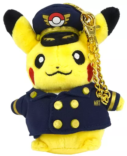 適切な価格 雑貨 パイロットピカチュウ マスコット 成田空港店ver. キーホルダー・アクリルキーホルダー