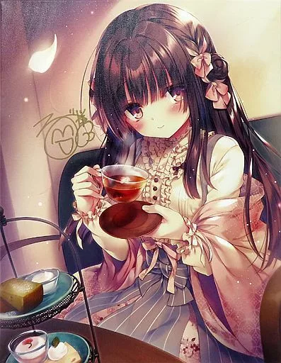 るび様直筆サイン入りF6キャンバス