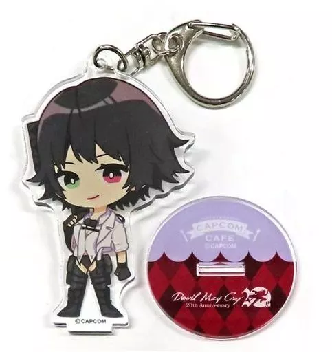 カプコンカフェ　デビルメイクライ 20th アクリルキーホルダー レディ Miscellaneous goods Lady 3 
