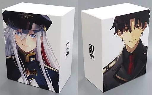 雑貨　ヴラディレーナ・ミリーゼ＆シンエイ・ノウゼン Vol.5～8全巻収納BOX 「Blu-ray/DVD 86-エイティシックス- Vol.5～8」 店舗共通購入特典 破损品]ヴラディレーナ・米利泽&SHINAI・NOZEN Vol.5～8全卷收纳
