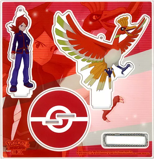 【希少】ポケモントレーナーズ シルバー　マスコット アクスタ ホウオウ ポケモントレーナーズ シルバー マスコット アクスタ ホウオウ