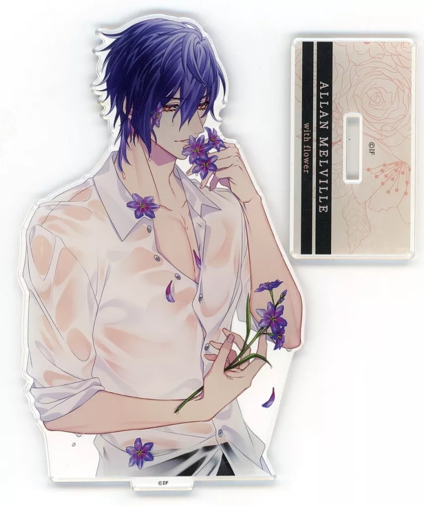 Alan Melville with flower Acrylic Stand 