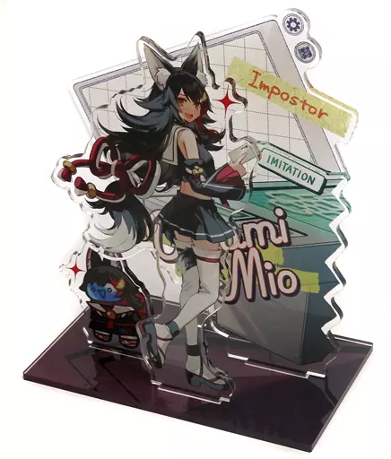 Miscellaneous goods Omogami Mio Acrylic Diorama Stand 