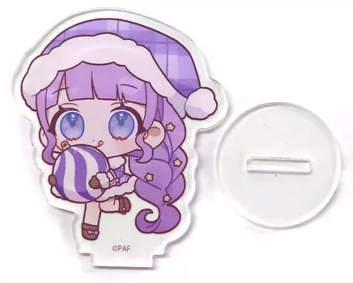 雑貨　全9種セット 「プリティーオールフレンズ×GraffArt CAFE アクリルぷちスタンド 09.クリスマスパーティーver. ミニキャラ」 まだ間に合う！『プリティーオールフレンズ』×Graffart CAFÉで