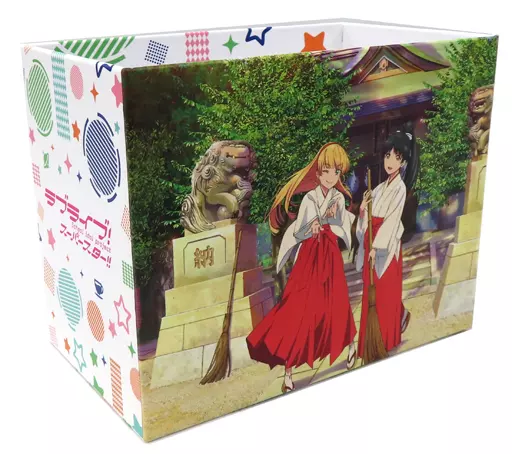 雑貨　平安名すみれ＆葉月恋 描き下ろしイラスト使用全巻収納BOX 「Blu-ray ラブライブ! スーパースター!!」 ヨドバシカメラ全巻購入特典 雑貨 平安名すみれ＆葉月恋 描き下ろしイラスト使用全巻収納BOX