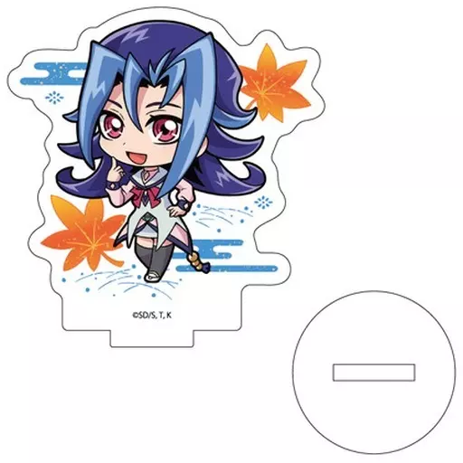 遊戯王 ZEXAL プリロール アクリルスタンド 神代凌牙 神代璃緒 アクリルスタンド・アクリルパネル 神代璃緒 「アクリルぷちスタンド