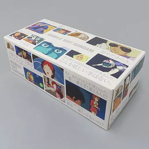 【激レア！日本で１つだけ⁉︎】スペルミス ガンダムBOXティッシュ Miscellaneous goods White 30th Anniversary Tissue Box 
