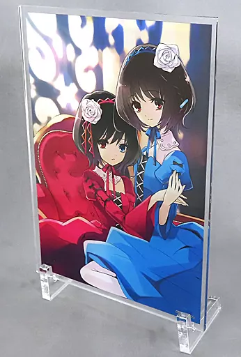 Another 　アナザー　アクリルイラストパネル 見崎鳴 藤岡未咲　アクスタ 雑貨 見崎鳴＆藤岡未咲(7) アクリルイラストパネル 「くじ引き堂