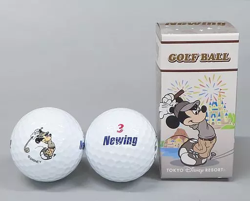 Miscellaneous goods Mickey Mouse #3 Set of 2 Golf Balls Limited to 