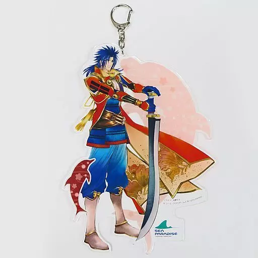 遙かなる時空の中で3　シーパラダイス　ヒノエ　ビックアクリルキーホルダー コーエーテクモゲームス / 『遙かなる時空の中で』25周年 桜型アクリル