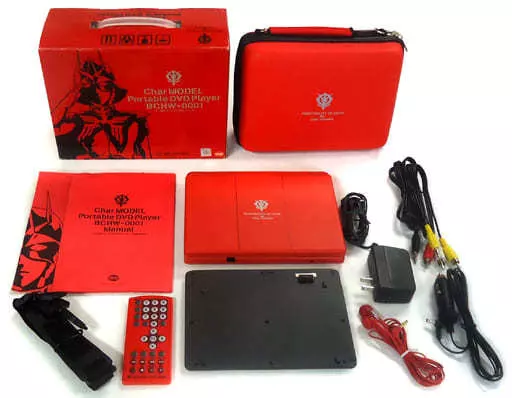 『希少品』ガンダム　シャア専用ポータブルDVDプレーヤー BCHW-0001 シャア専用ポータブルDVDプレーヤー BCHW-0001 - メルカリ