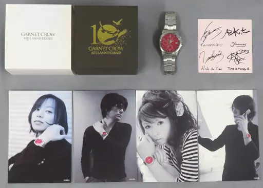 Garnet Crow 10th ANNIVERSARY Wristwatch (watch) FC limited
