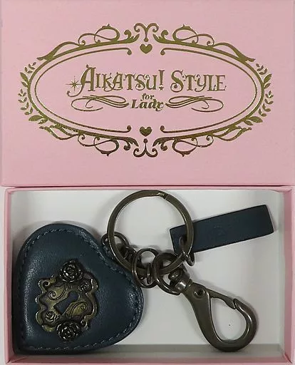 アイカツ! ゴシックヴィクトリア 白銀リリィ 本革キーチャーム AIKATSU