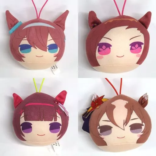 キーホルダー 全4種セット 耳付きまるっこマスコットVol.12 「ウマ娘