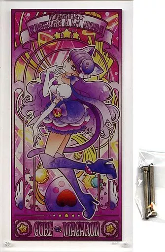プリキュア　キュアマカロン　アクリルアートボード Miscellaneous goods Cure Macaron Acrylic Art Stand Sparkling