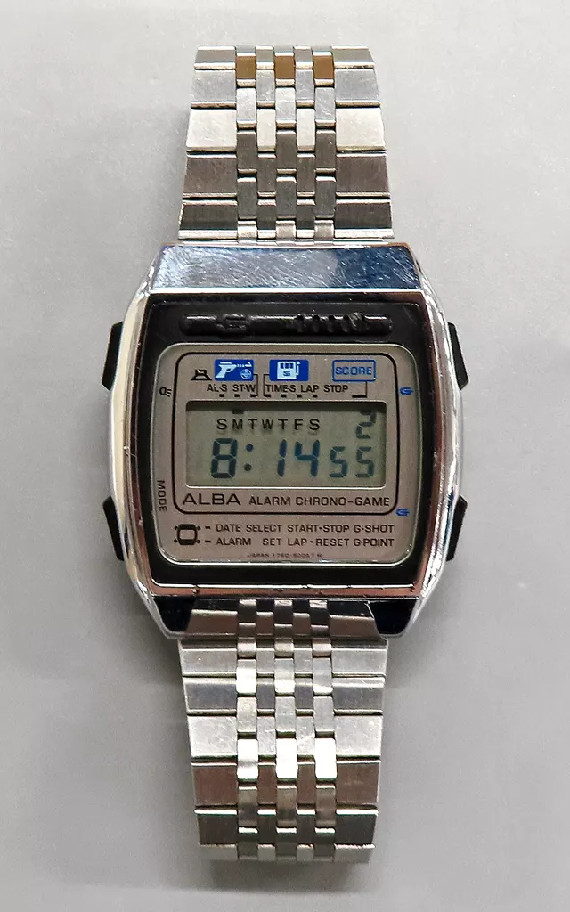 Instruction manual and dedicated box missing] ALBA (SEIKO) game