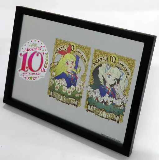 アイカツ　メタルポスター　いちご　ユリカ アイカツメタルポスターいちごユリカ