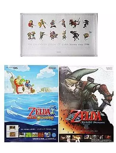 ポスター [破損品] ポスター3枚セット リンク 「ゼルダの伝説」 クラブ 