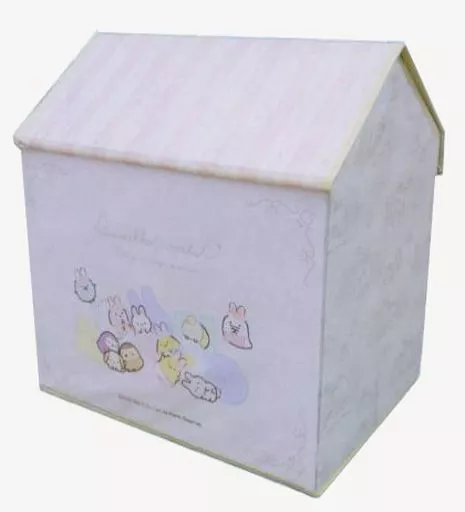 すみっコぐらし ふしぎなうさぎのおにわ おうち型収納ボックス すみっ