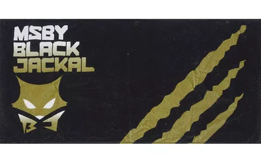 MSBY Black Jackal face towel 