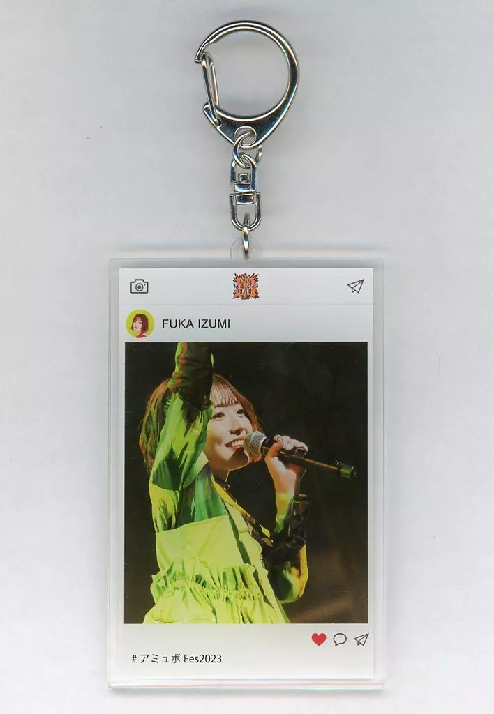 Key holder Fuka Izumi SNS style acrylic key holder 
