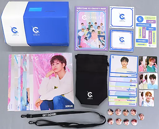 cravity ファンクラブ第1期 ファンシップ セット Goods set [Missing one photo card] CRAVITY 1st Official
