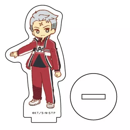 雑貨　全8種セット 「新テニスの王子様 U-17 WORLD CUP POP UP CORNER in TSUTAYA アクリルぷちスタンド 日本代表 中学生A(レトロアート)」 TSUTAYA：「新テニスの王子様 U-17 WORLD CUP」の新作グッズPOP