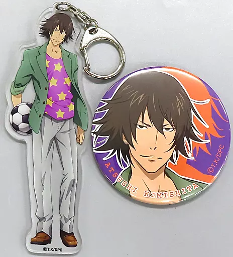 グッズセット 君下敦 ダイカットアクリルキーホルダー&BIG缶 グッズセット 君下敦 ダイカットアクリルキーホルダー&BIG缶