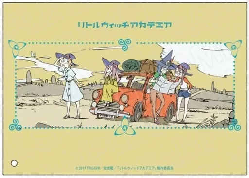 リトルウィッチアカデミア ミニアクリルアート アクリルパネル アクリルスタンド・アクリルパネル C.集合 ミニアクリルアート