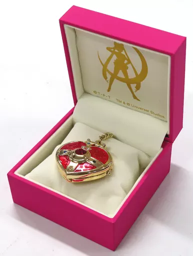 USJ コズミックハートコンパクト　チャームウォッチ 懐中時計・腕時計 [破損品] コズミックハートコンパクト チャーム