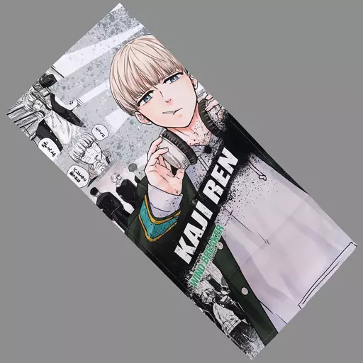 ［梶蓮］windbreaker プリンセスカフェ　大判タオル タオル・手ぬぐい 梶蓮 大判タオル 「WIND BREAKER POP UP SHOP in