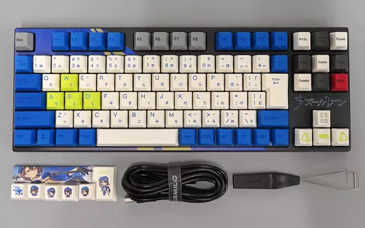 家電サプライ　ボルチモアモデル キーボード(Varmilo 静電容量 桜軸) 「アズールレーン×ふもコレ」 家電サプライ ボルチモアモデル キーボード(Varmilo 静電容量 桜