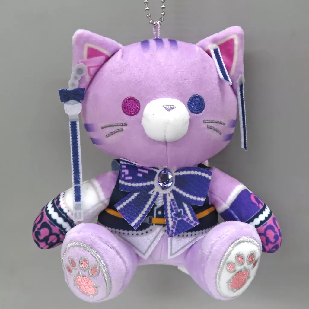 Ukiki Violeta Noctyx with Cat Plush toy mascot 