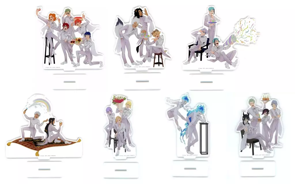アクリルスタンド・アクリルパネル 全7種セット スタンド付き アクリルスタンド・アクリルパネル 全7種セット スタンド付き