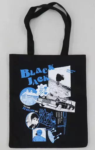ブラックジャック　未使用品　トートバッグ　タグあり　手塚治虫 バッグ ブラック・ジャック トートバッグ 「手塚治虫 ブラック