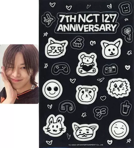 Yuta NCT 127 7th Anniversary Yako Sticker & Photo Card Set | Goods /  Accessories | Suruga-ya.com