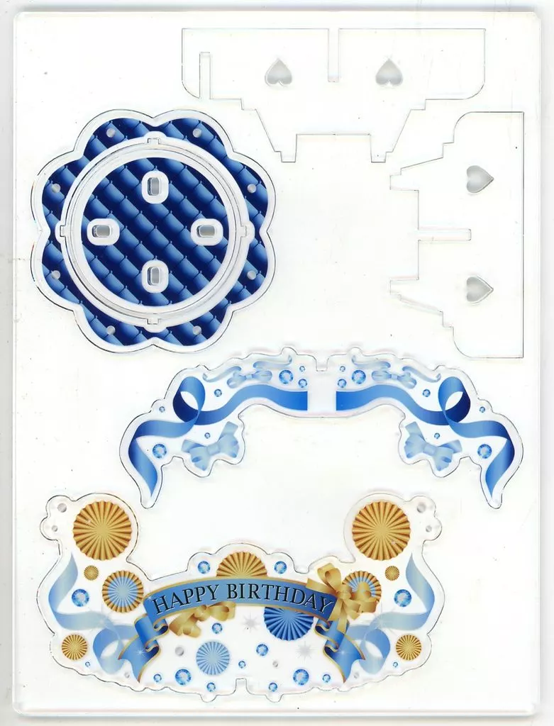 Blue Poster Mini Premium DMM Scratch Promotional Goods Premium blue-poster-mini-premium-dmm-scratch-promotional-goods-premium