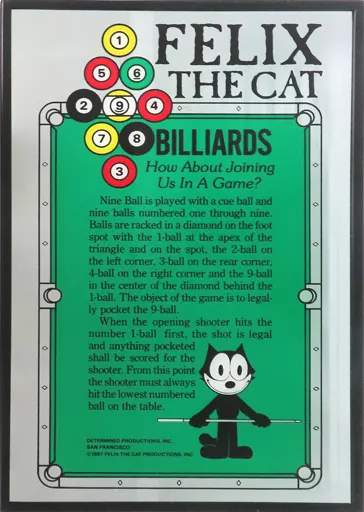 雑貨 フィリックス(ビリヤード) パブミラー 「FELIX THE CAT」 | 雑貨 