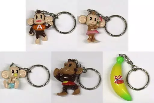 5-Type Set Key Chain Figure 