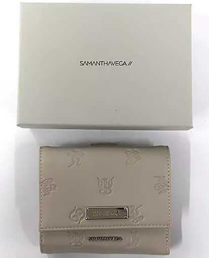 財布・パスケース　エボン経典文字(グレー) ウォレット 「サマンサベガ×ファイナルファンタジーX」 Ebon Scripture Letter (Gray) Wallet 